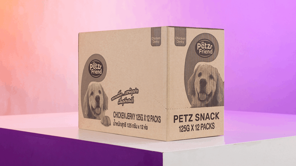 กล่องถาดอาหารหมา - Kas Carton Co.,Ltd. กล่องถาดอาหารหมา