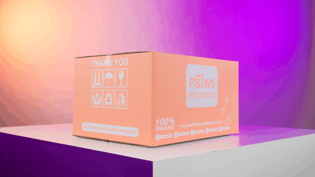 กล่องผลิตภัณฑ์อาหารและสกินแคร์