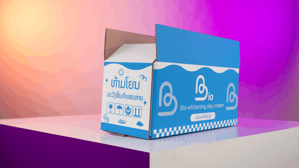กล่องผลิตภัณฑ์อาหารและสกินแคร์