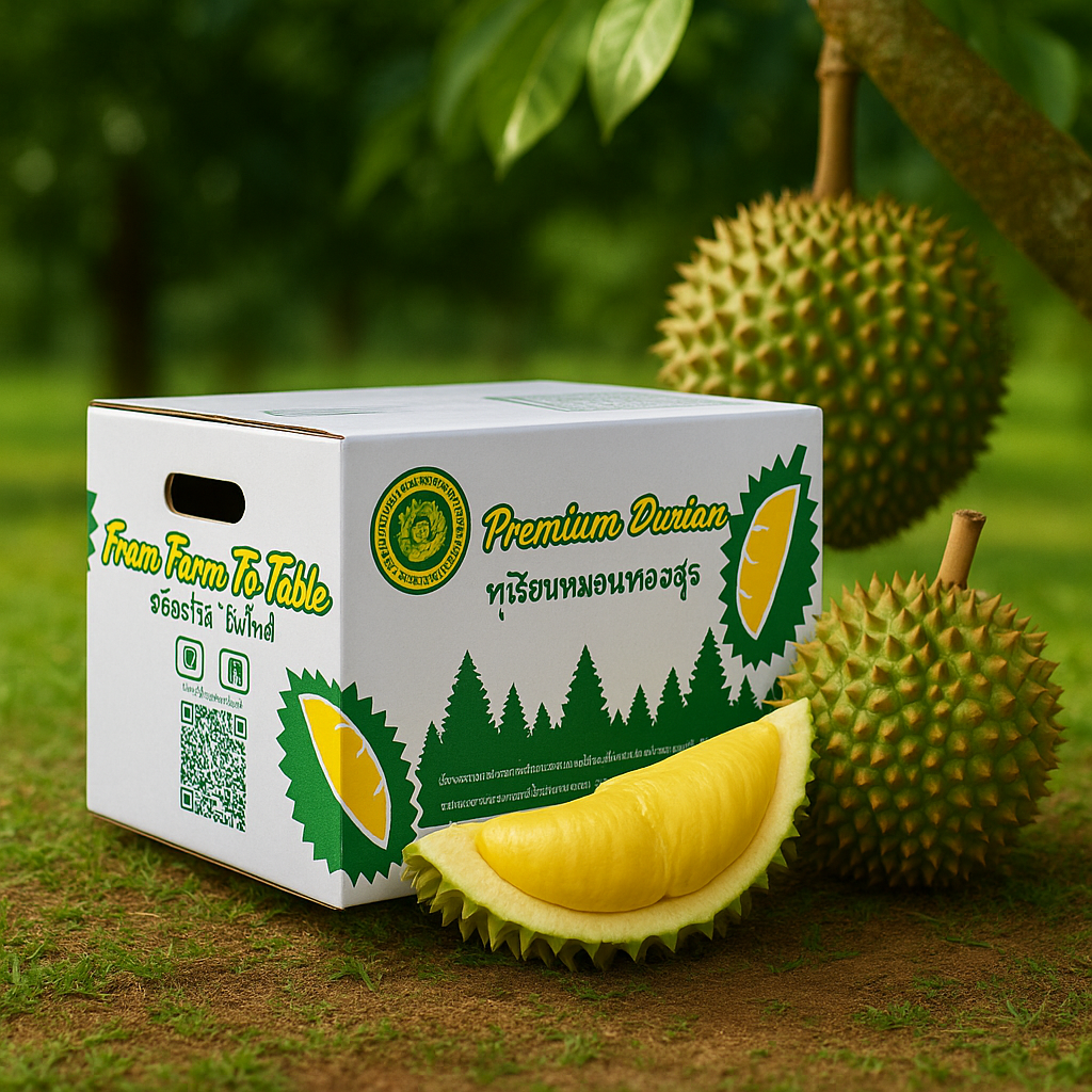 กล่องทุเรียน หมอนทอง