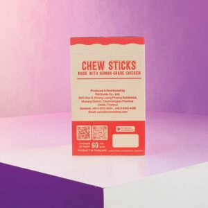 กล่องฝาเสียบ กล่องบรรจุขนมสำหรับสุนัขแบรนด์ SNACK DOGGY แบรนด์ LOVEME – กล่องลูกฟูกพรีเมียม ดีไซน์น่ารัก แข็งแรง ปลอดภัย สะท้อนความรักและความใส่ใจต่อสัตว์เลี้ยงทุกตัว