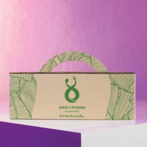 กล่องหูหิ้ว กล่องจ่าจู Catering Premium Set | กล่องลูกฟูกพรีเมียมดีไซน์หรูสำหรับธุรกิจอาหารและงานจัดเลี้ยง