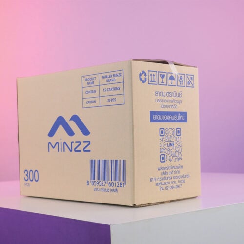 กล่องฝาชน กล่องยาดม MINZZ กล่องฝาชน กล่องยาดม MINZZ