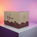 กล่องกาแฟ Q RUSS COFFEE – กล่องลูกฟูกพรีเมียม ดีไซน์เรียบหรูโทนดำทอง ถ่ายทอดพลังและความเข้มของกาแฟพรีเมียม เสริมภาพลักษณ์แบรนด์ให้ดูทันสมัยและมั่นคง