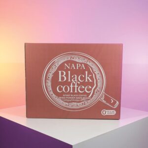 กล่องกาแฟ NAPA BLACK COFFEE – กล่องลูกฟูกพรีเมียม เรียบหรู ถ่ายทอดพลังและความเข้มข้นของกาแฟพรีเมียม สไตล์แบรนด์เท่ มีระดับ