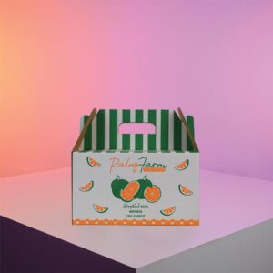 กล่องส้มเขายาวการเกษตร – กล่องลูกฟูกพรีเมียม แข็งแรง ดีไซน์ธรรมชาติ ถ่ายทอดความสดใหม่ของผลไม้ไทยจากฟาร์มเกษตรคุณภาพ สะท้อนความหอมหวานและความสดจากสวนเขายาว