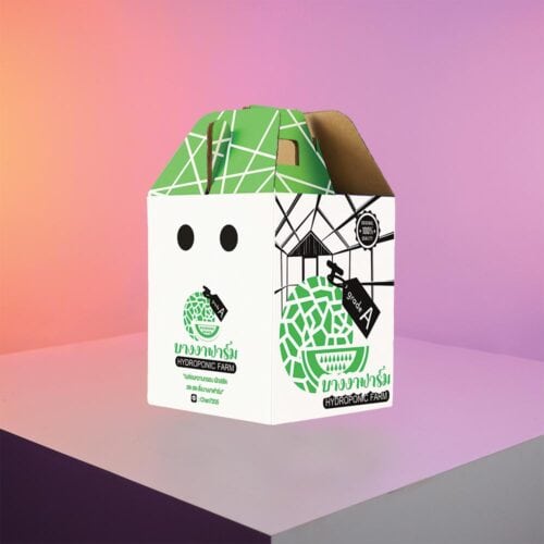 กล่องเมล่อน บางงาฟาร์ม HYDROPONIC FARM – กล่องลูกฟูกพรีเมียม ดีไซน์สะอาด แข็งแรง ทนชื้น เหมาะกับผลไม้ปลอดสารและฟาร์มไฮโดรโปนิกส์ ถ่ายทอดความสดใหม่จากฟาร์มคุณภาพสู่มือผู้บริโภค กล่องเมล่อน บางงาฟาร์ม HYDROPONIC FARM – กล่องลูกฟูกพรีเมียม ดีไซน์สะอาด แข็งแรง ทนชื้น เหมาะกับผลไม้ปลอดสารและฟาร์มไฮโดรโปนิกส์ ถ่ายทอดความสดใหม่จากฟาร์มคุณภาพสู่มือผู้บริโภค