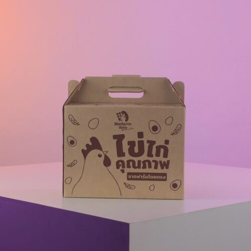 กล่องไข่ไก่ ไข่ไก่คุณภาพฟาร์ม Kee Farm Store 20 ฟอง – กล่องลูกฟูกพรีเมียม แข็งแรง ปลอดภัย ดีไซน์สะอาดทันสมัย ถ่ายทอดความสดใหม่จากฟาร์ม Kee Farm Store สู่ผู้บริโภคอย่างมั่นใจทุกฟอง